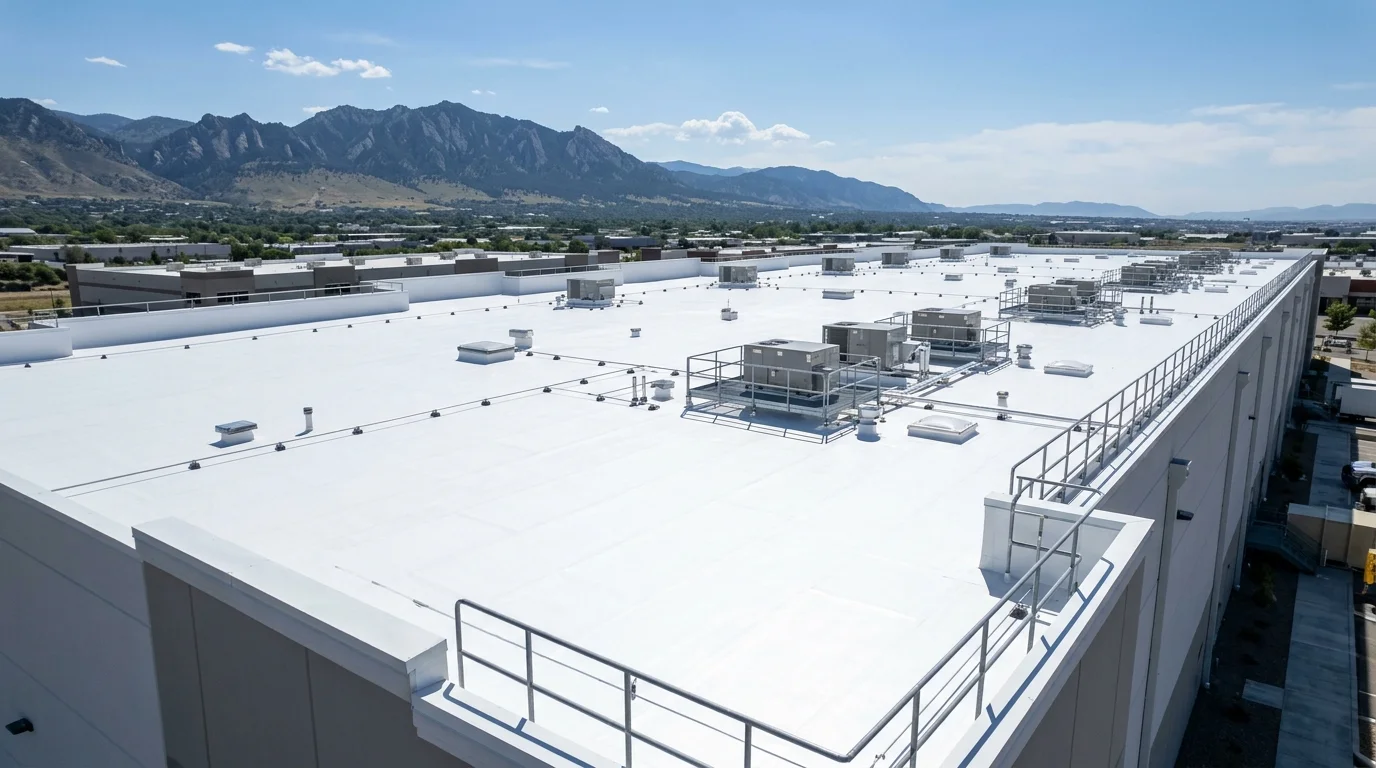 Commercial Roof Crack Repair & Rehabilitation - Rockin L Roof Coatings LLC Colorado